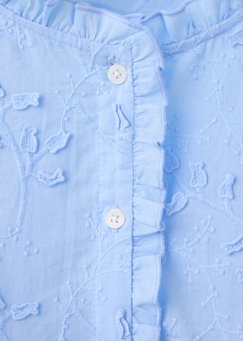 MANGO Blouse 'FRESITA' in Blauw