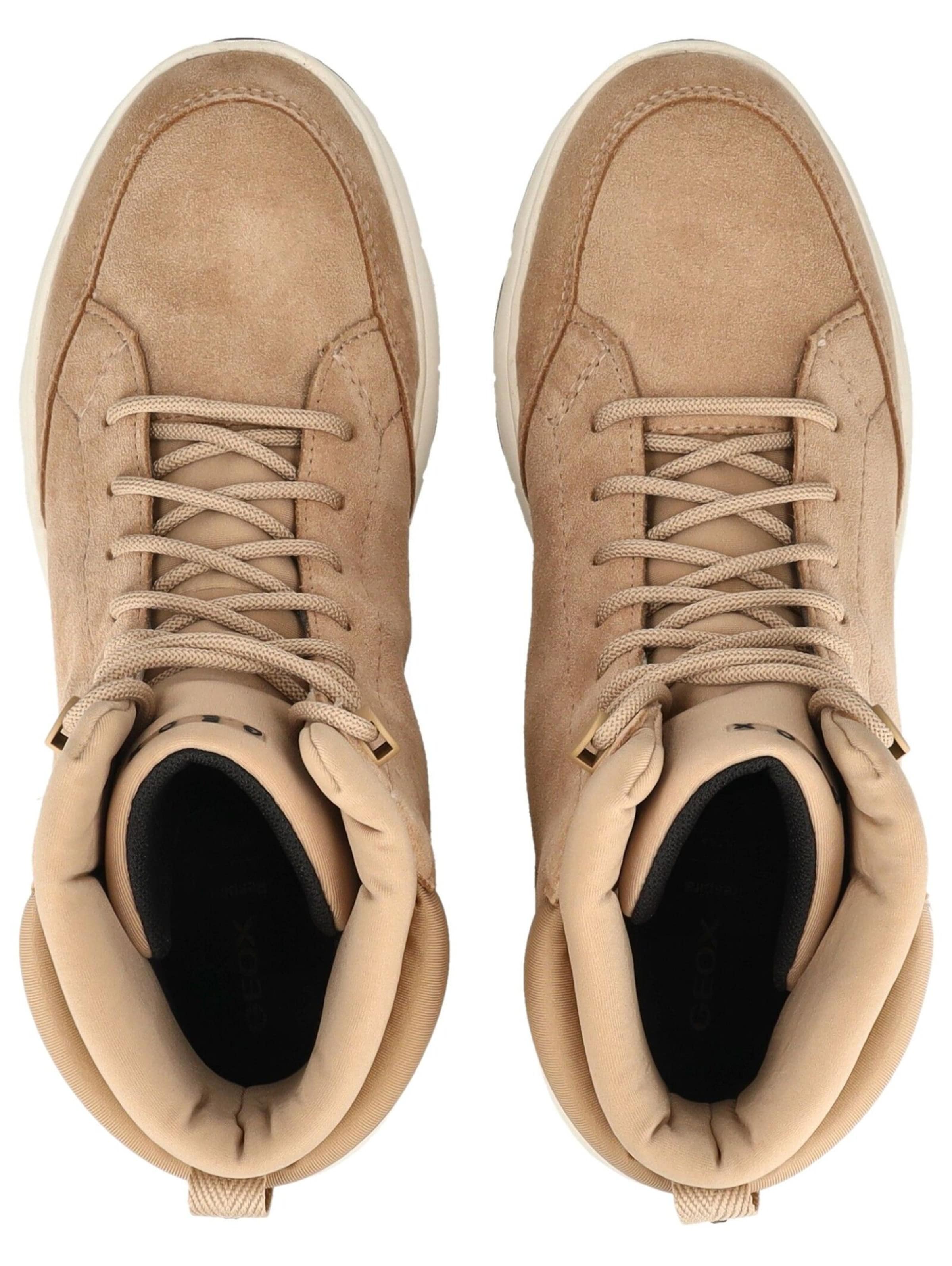 Stivaletto stringato di GEOX in beige: superiore