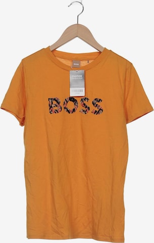 BOSS Black Top & Shirt in M in Orange: front