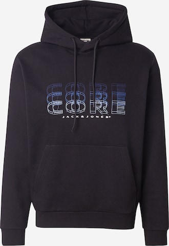 JACK & JONES - Sudadera 'JCOFUSION' en negro: frente