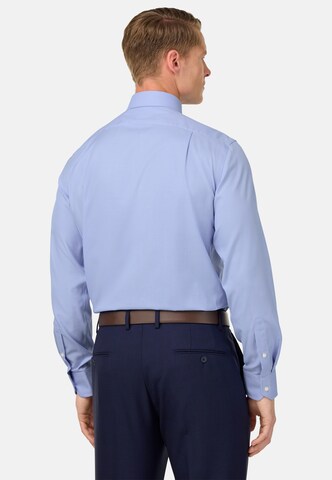 Boggi Milano Regular fit Button Up Shirt in Blue