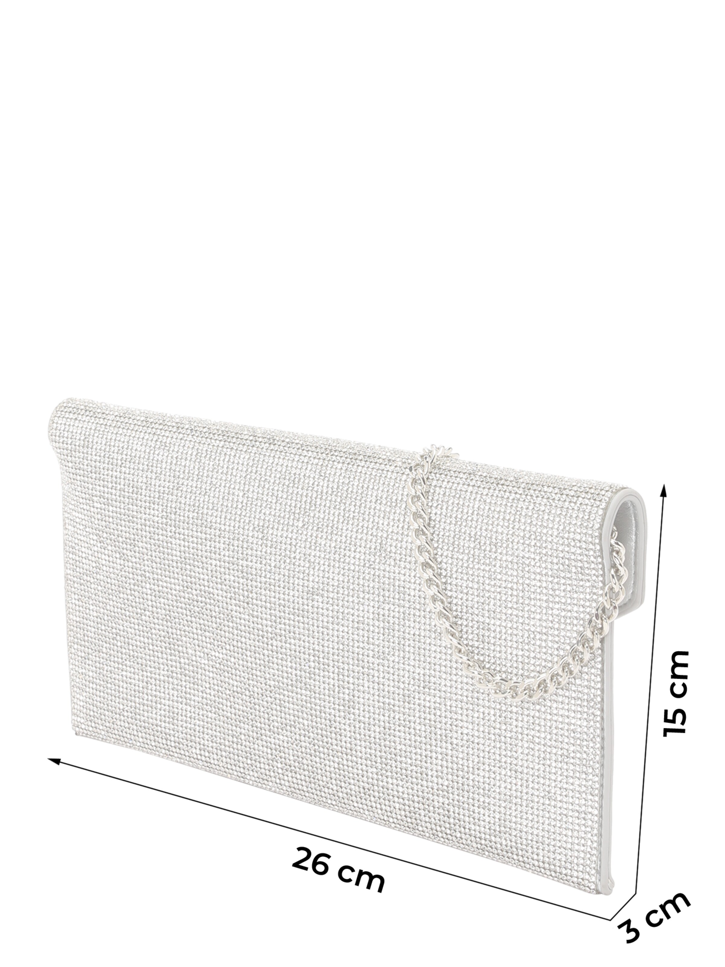 ALDO Clutch 'KELCHI' in Zilver