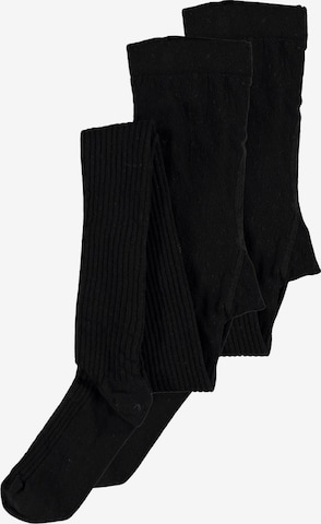 NAME IT Hlačne nogavice | črna barva: sprednja stran