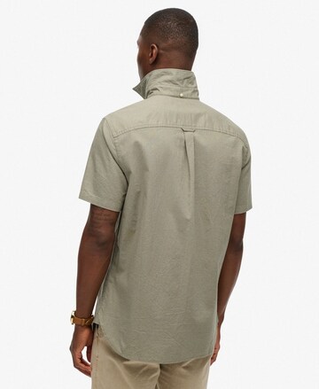 Fit confort Chemise 'City' Superdry en vert