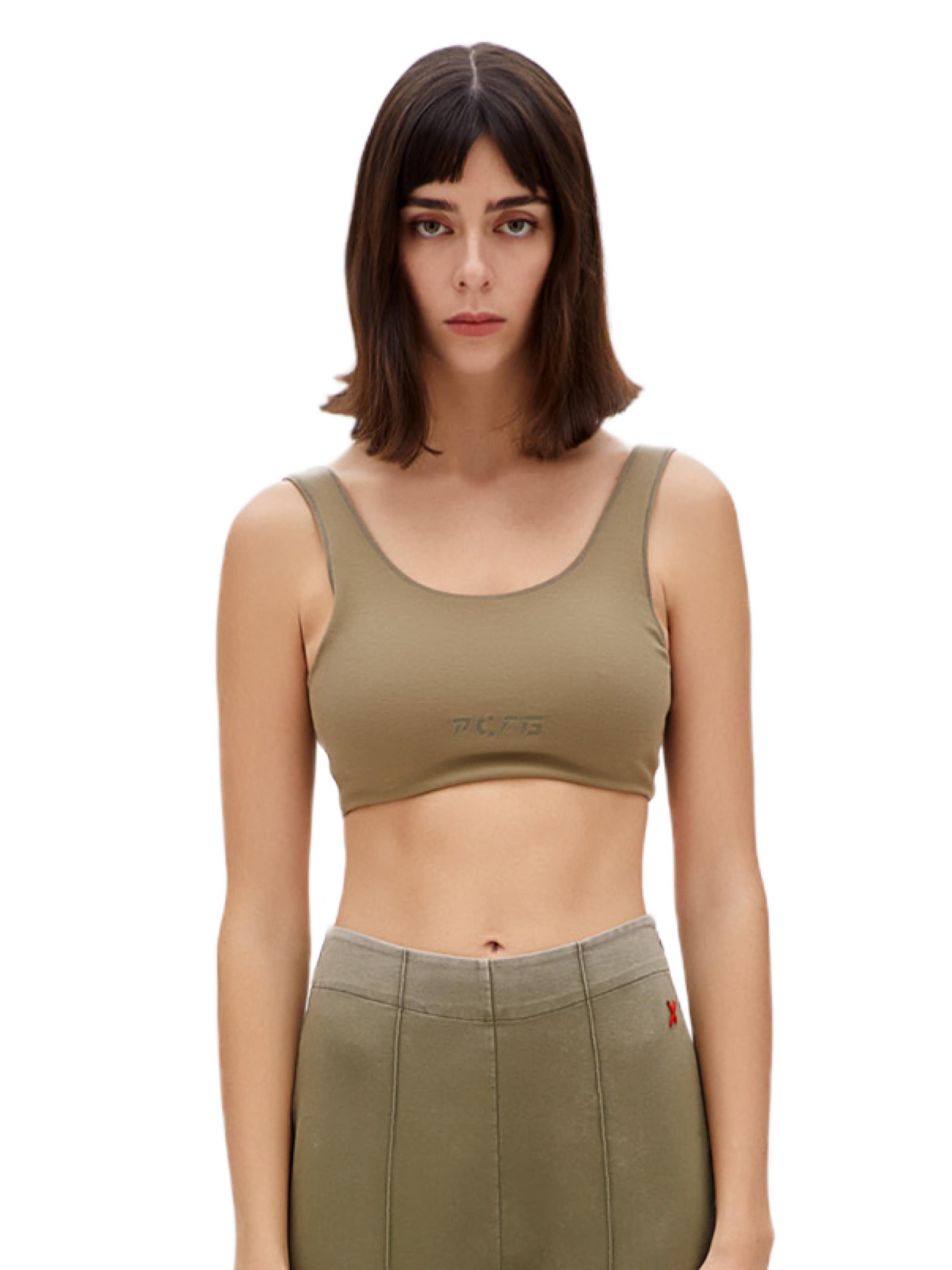 PCFG Top in Beige: front
