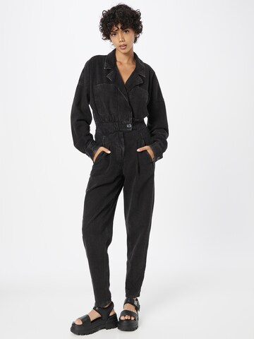 River Island Jumpsuit in Black: front