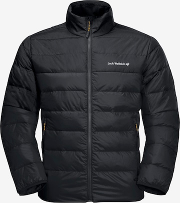 JACK WOLFSKIN Winterjas 'Tundra' in Zwart: voorkant