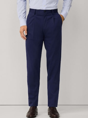 Hackett London Regular Chino Pants in Blue: front