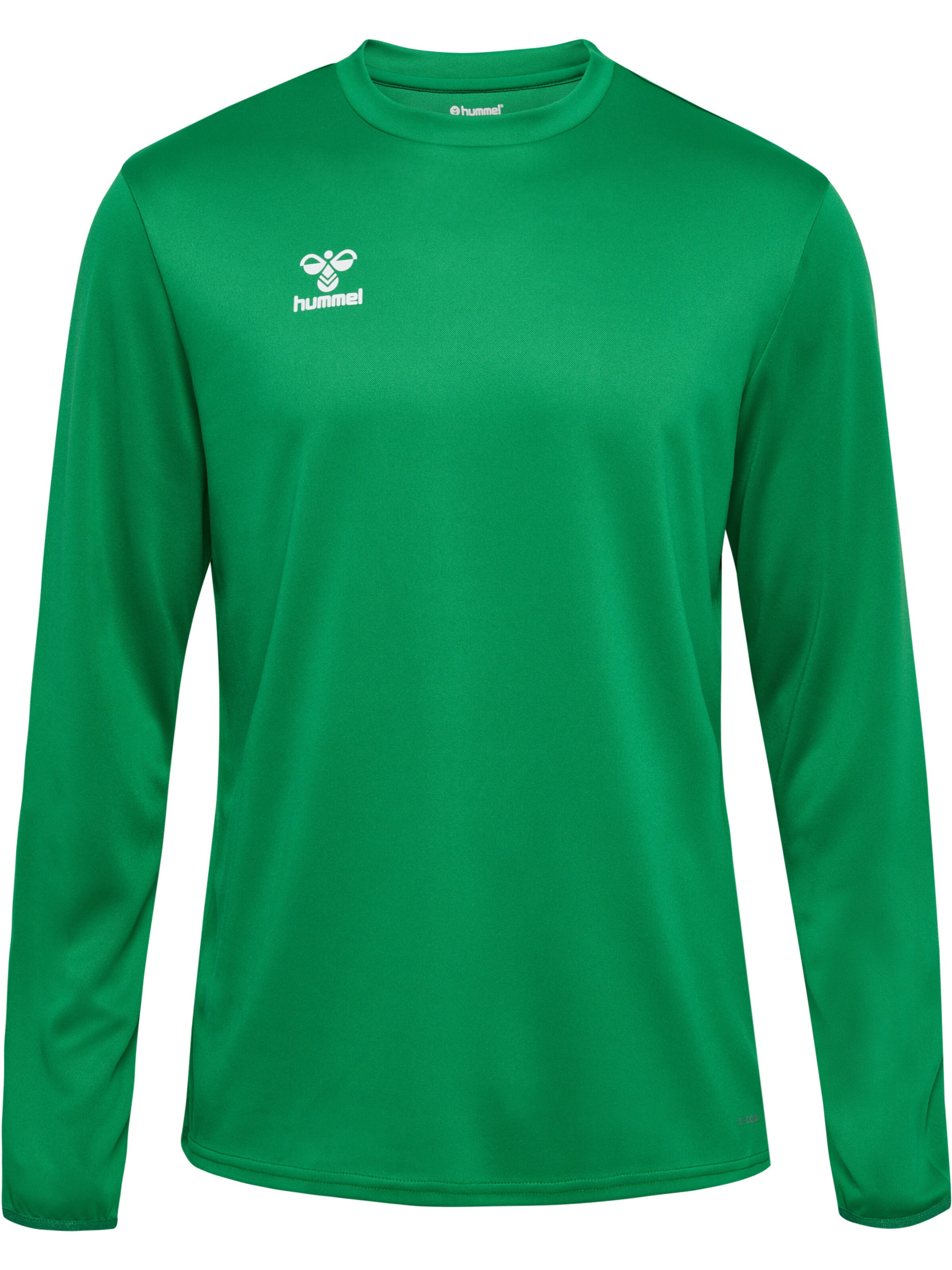 Hummel Sportsweatshirt in Groen: voorkant