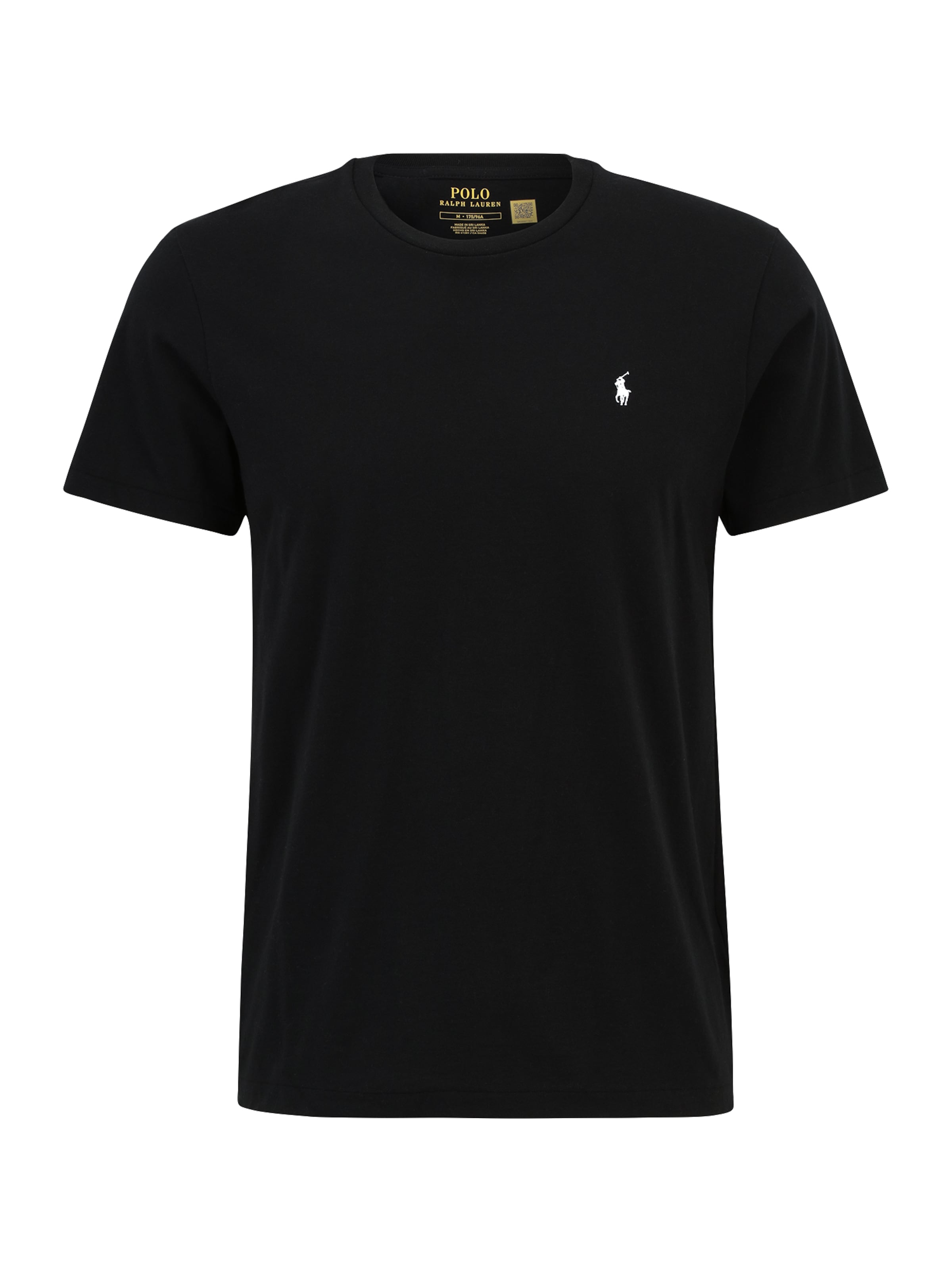 Polo Ralph Lauren T-shirt i svart: framsida