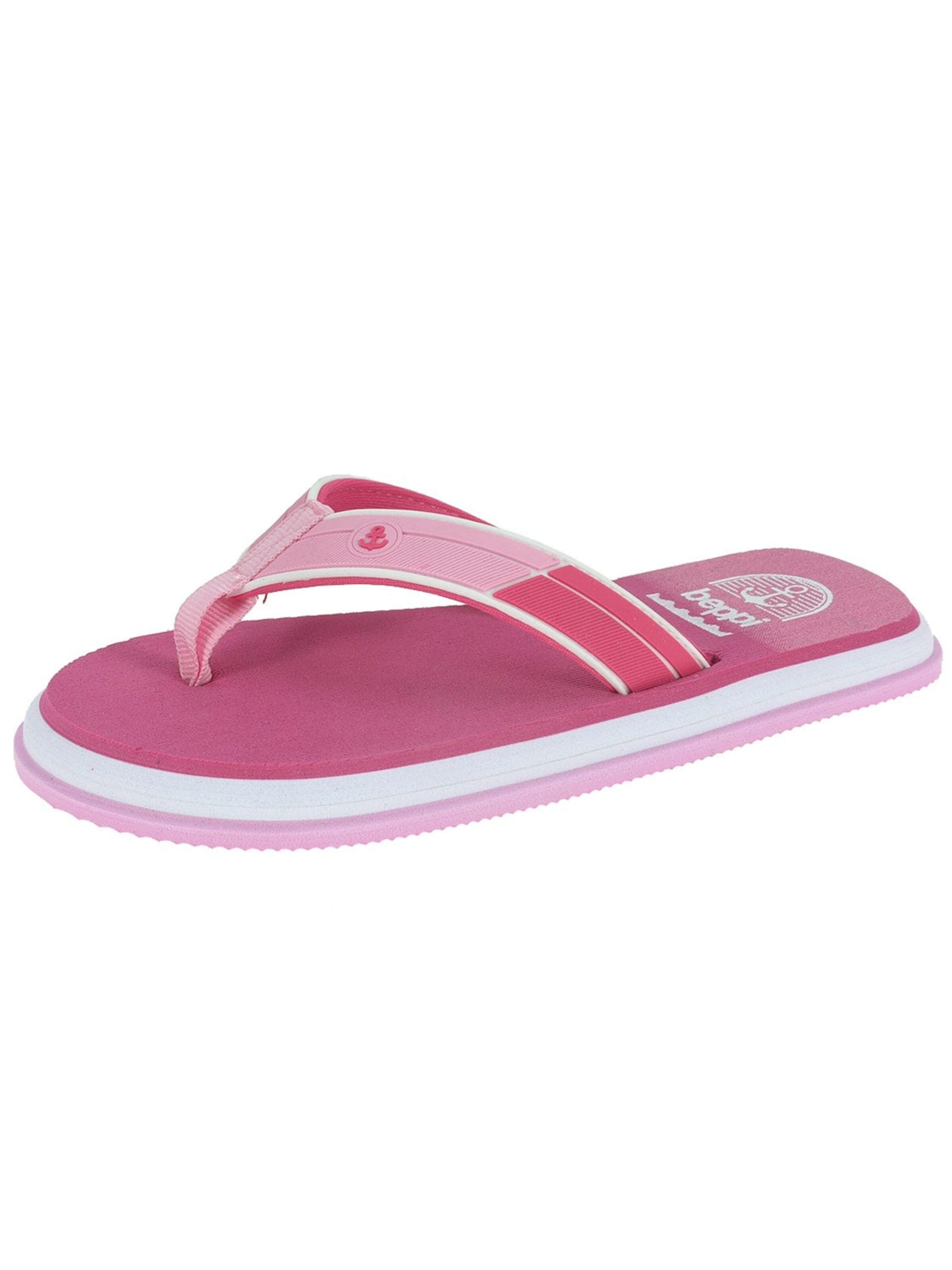Beppi Strand-/badschoen in Roze: voorkant