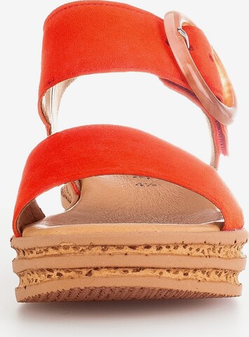 GABOR Strap Sandals in Orange