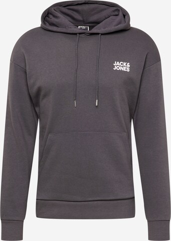 JACK & JONES Sweatshirt 'Thx' in Grijs: voorkant