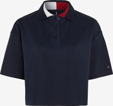 T-shirt TOMMY HILFIGER en bleu : devant