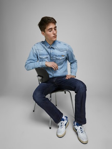 JACK & JONES Regular Jeans 'JJIClark JJOriginal' in Blue