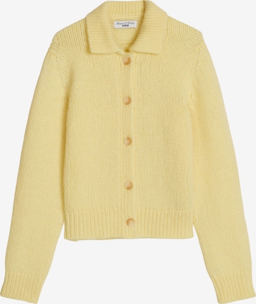 Marc O'Polo DENIM Strickjacke in Gelb: Vorderseite