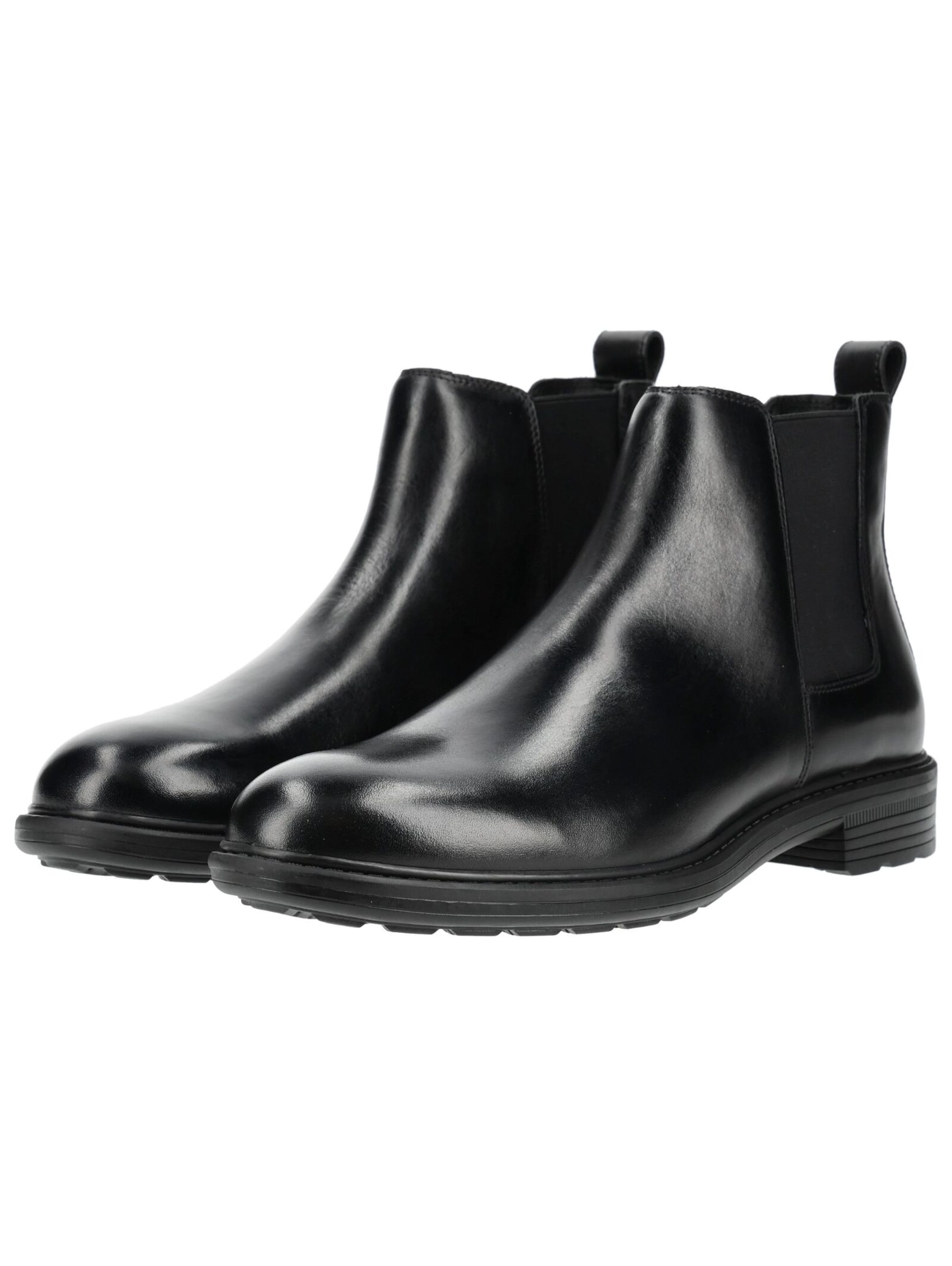Chelsea Boots GEOX en noir : devant