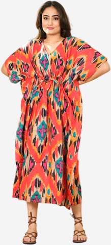 PfauGermany Oversized Dress in Orange: front