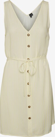 Robe 'BUMPY' VERO MODA en blanc : devant