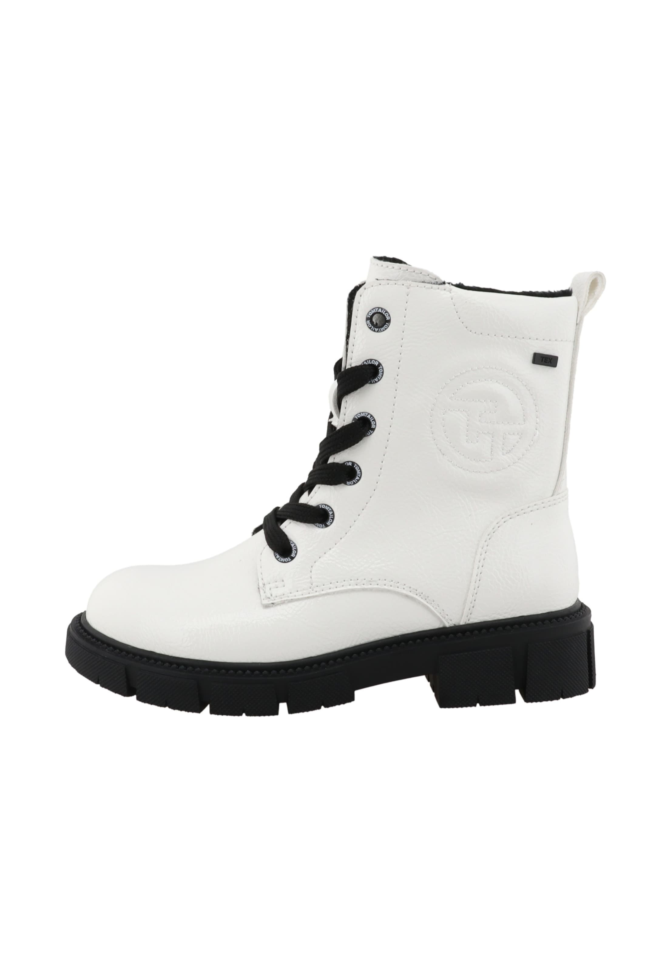 TOM TAILOR - Bota em branco