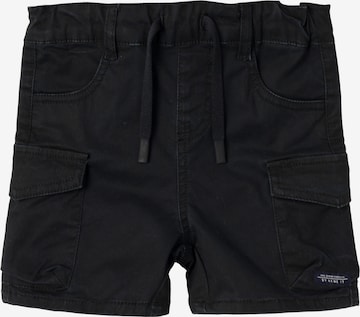 NAME IT - regular Pantalón 'BEN' en negro: frente