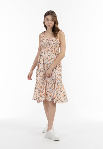 MYMO Summer Dress in Beige