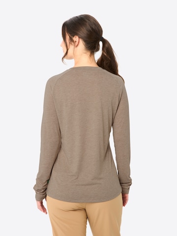 VAUDE Performance Shirt 'Skomer III' in Beige