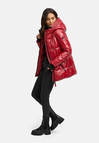 NAVAHOO Jacke 'Eisglanz 14' in Rot