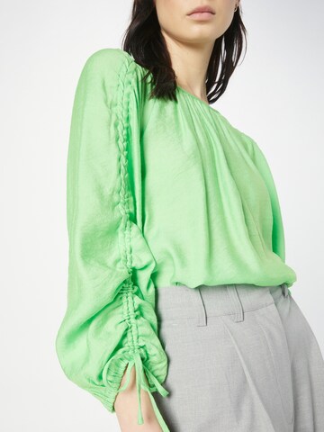 PULZ Jeans Blouse 'MARGOT' in Green