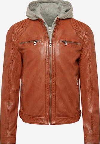 Gipsy Between-Season Jacket 'Barlo' in Brown: front