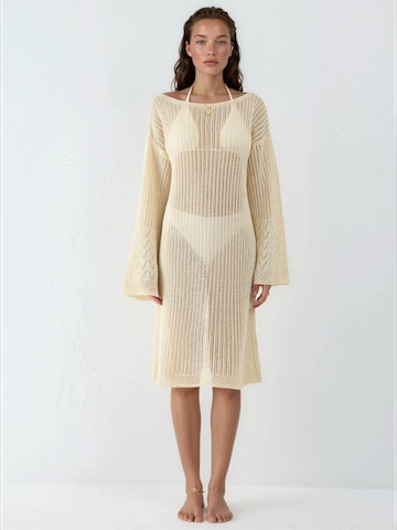 Hiccup Strandkleid 'Vertuschungen'‌‌ in Beige