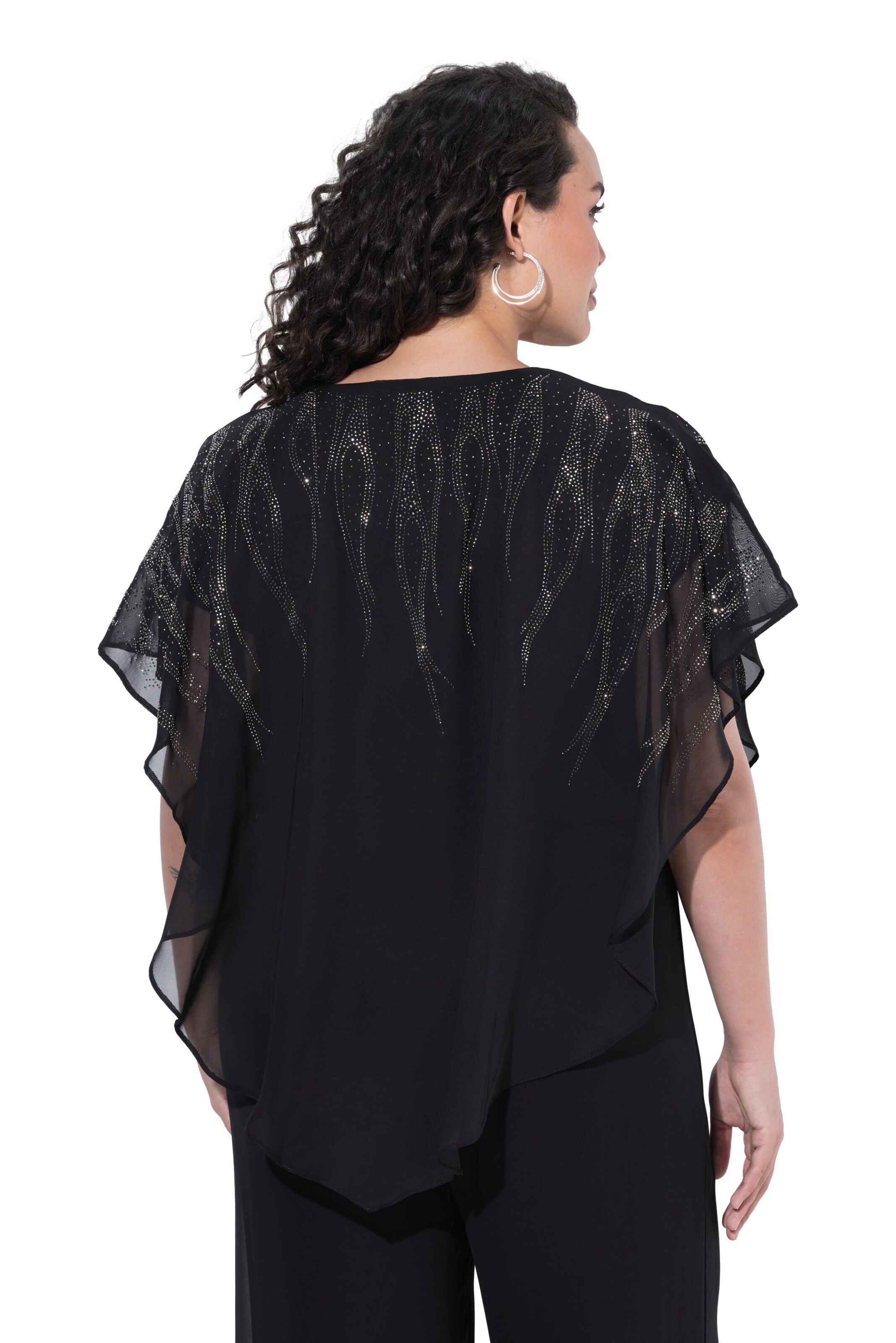 Ulla Popken Blouse in Zwart