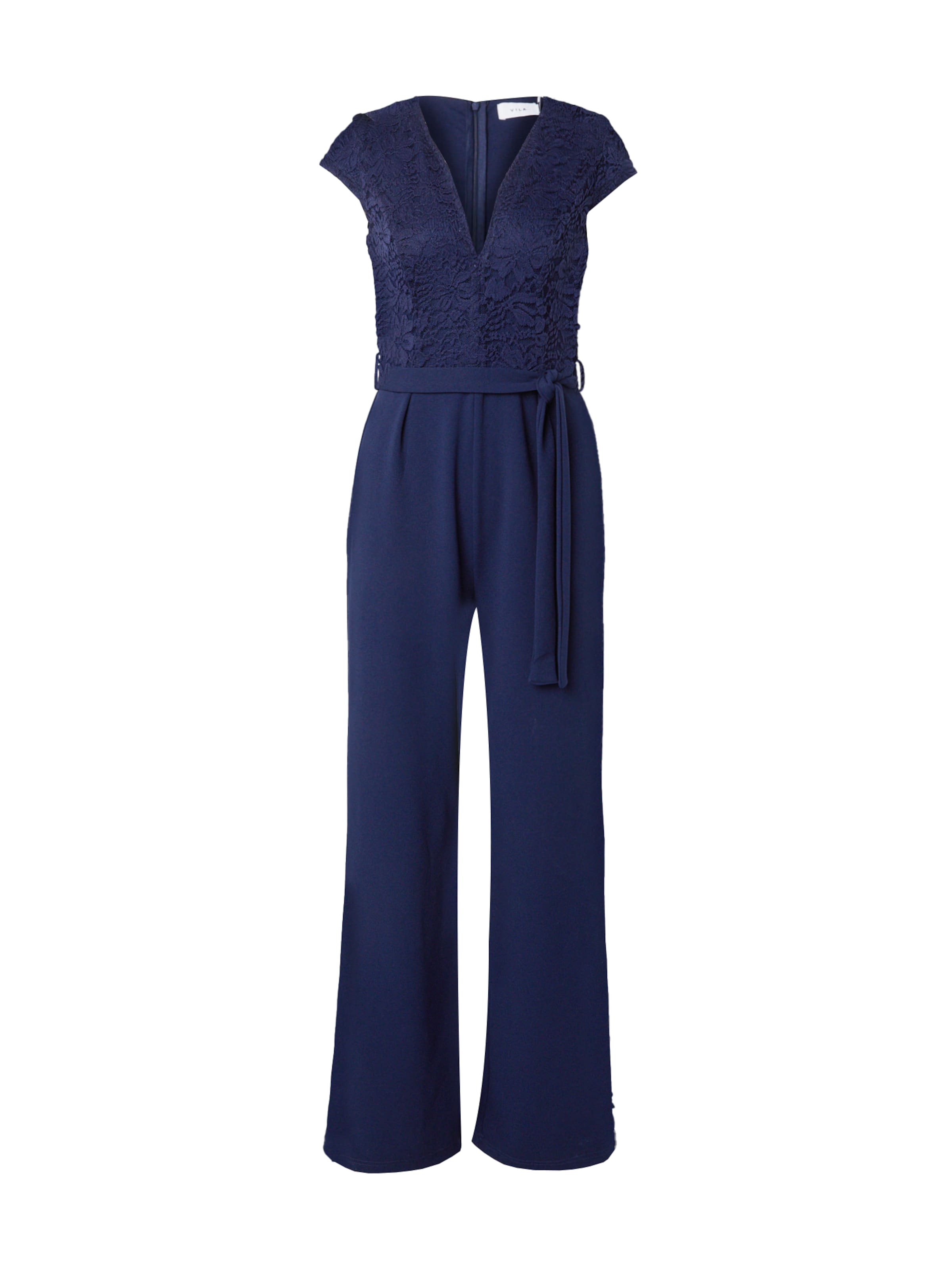 VILA - Jumpsuit en azul: frente