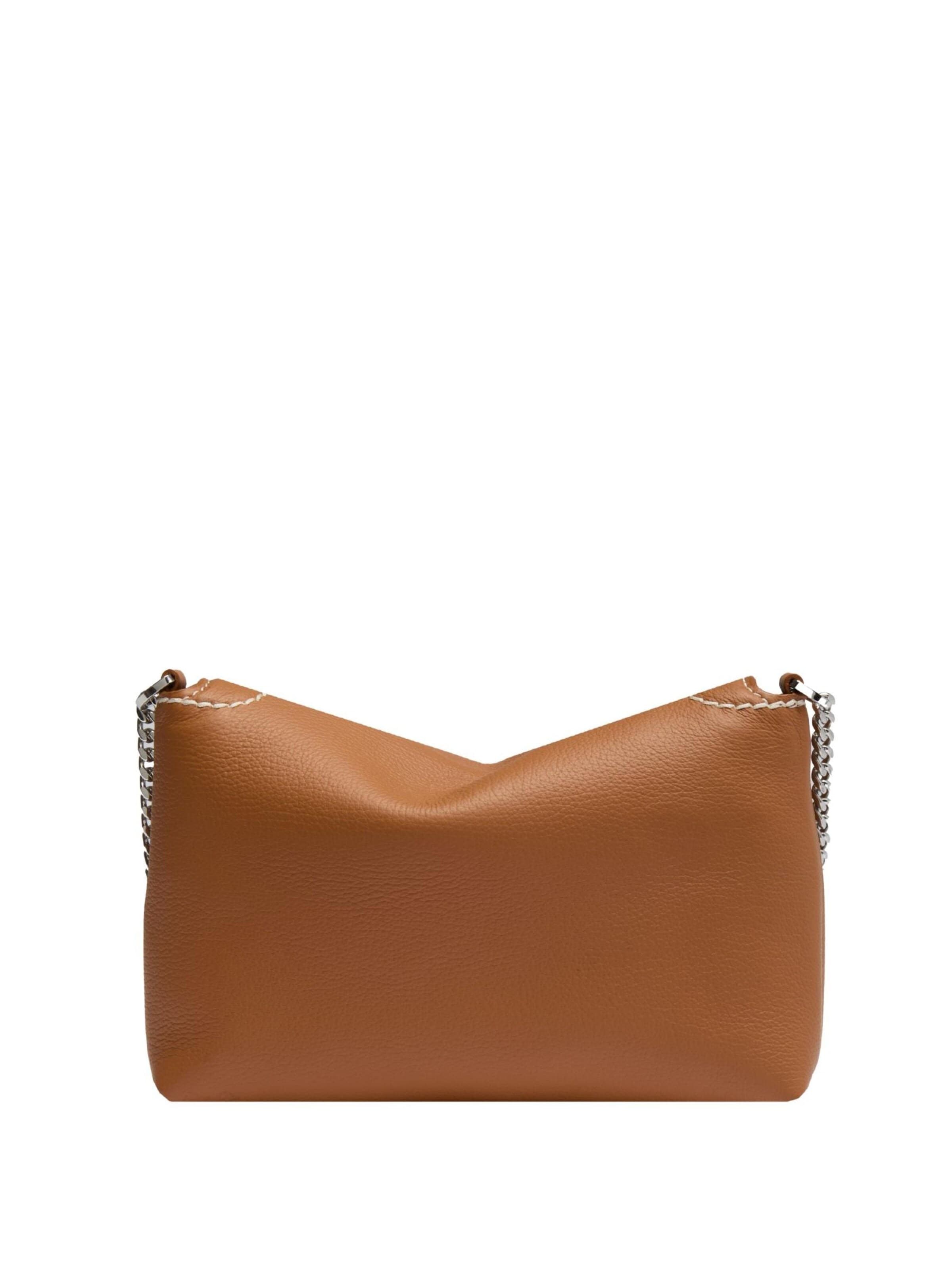 LancelTorba za na rame 'Lancel Sac Rabat S Ninon Soft Camel Femme A1403020TU' - smeđa boja