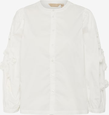 CULTURE Bluse 'Elna ' in Weiß: Vorderseite