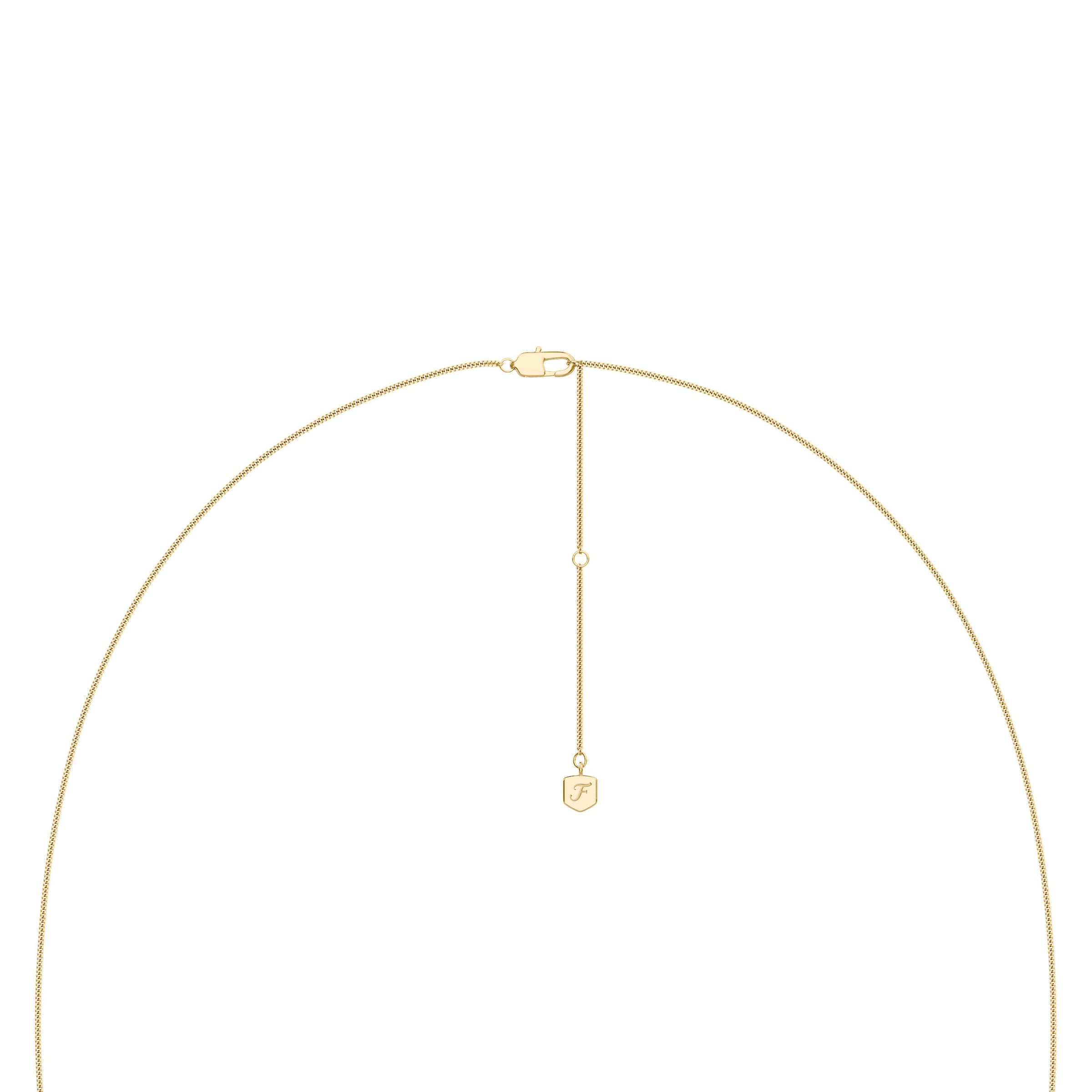 FOSSIL Necklace in Gold