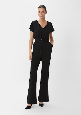 COMMA Jumpsuit in Zwart: voorkant