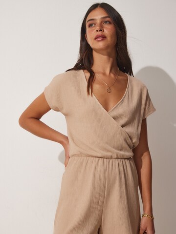 bēšs Happiness İstanbul Kombinezons