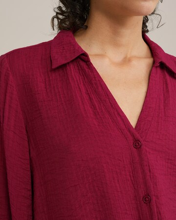 Chemisier WE Fashion en rouge