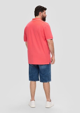 s.Oliver Men Big Sizes Poloshirt in Rot