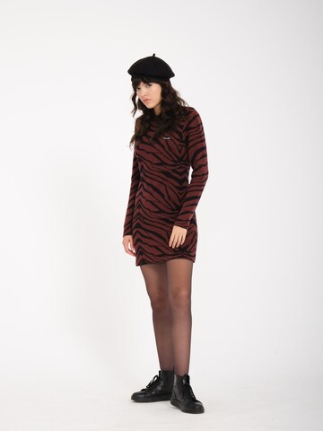 Volcom Knitted dress in Brown