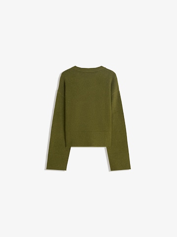 Bershka Sweater in Green
