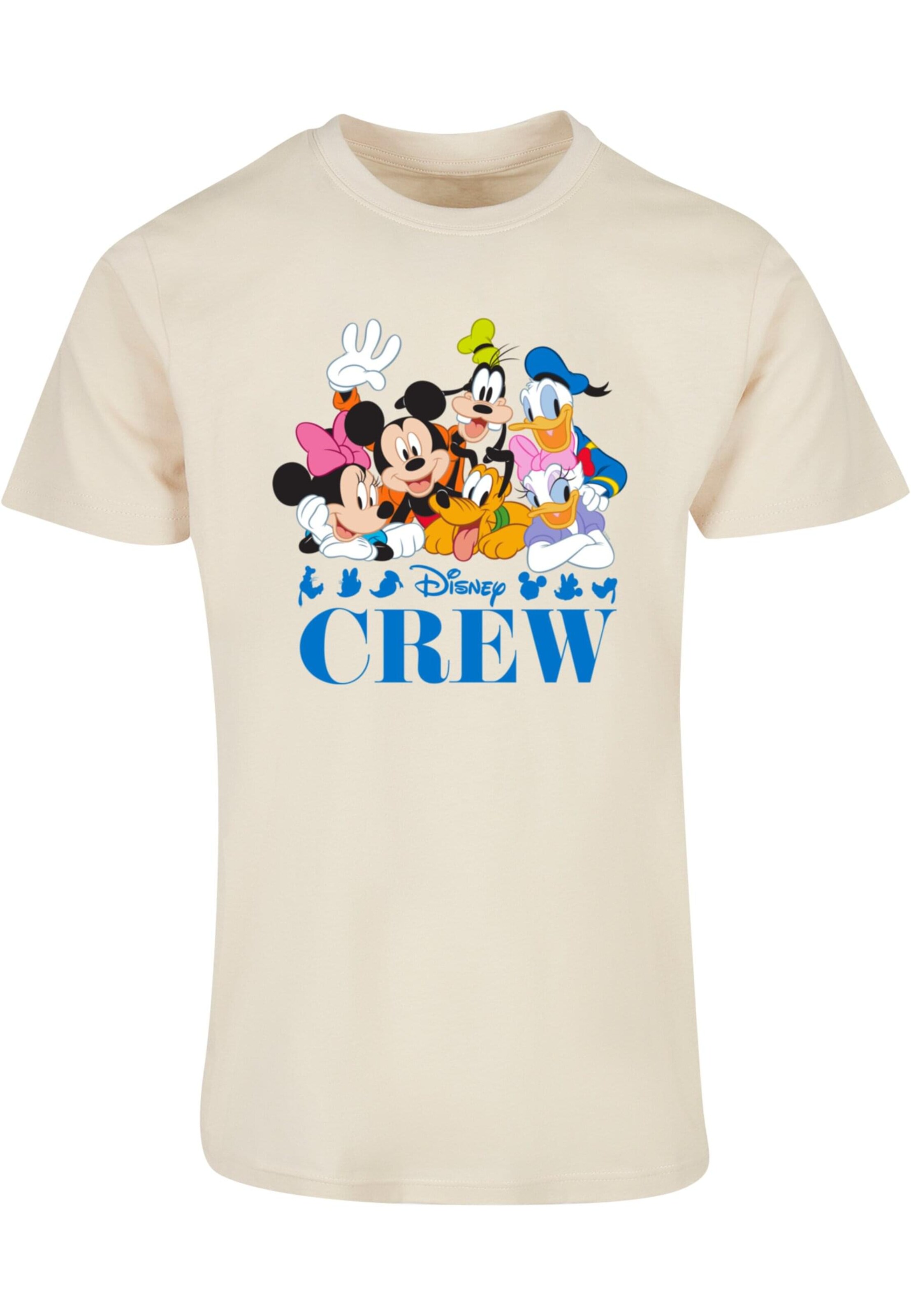 ABSOLUTE CULT Shirt 'Mickey Mouse - Disney Friends' in Beige: front