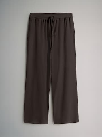 The Set Široký strih Nohavice - Hnedá