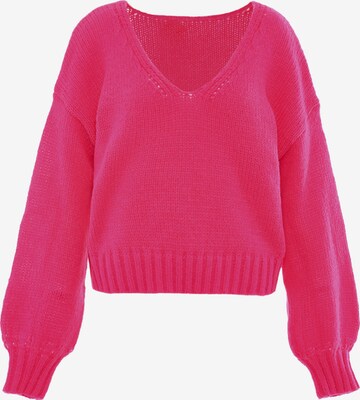 Pull-over MYMO en rose : devant