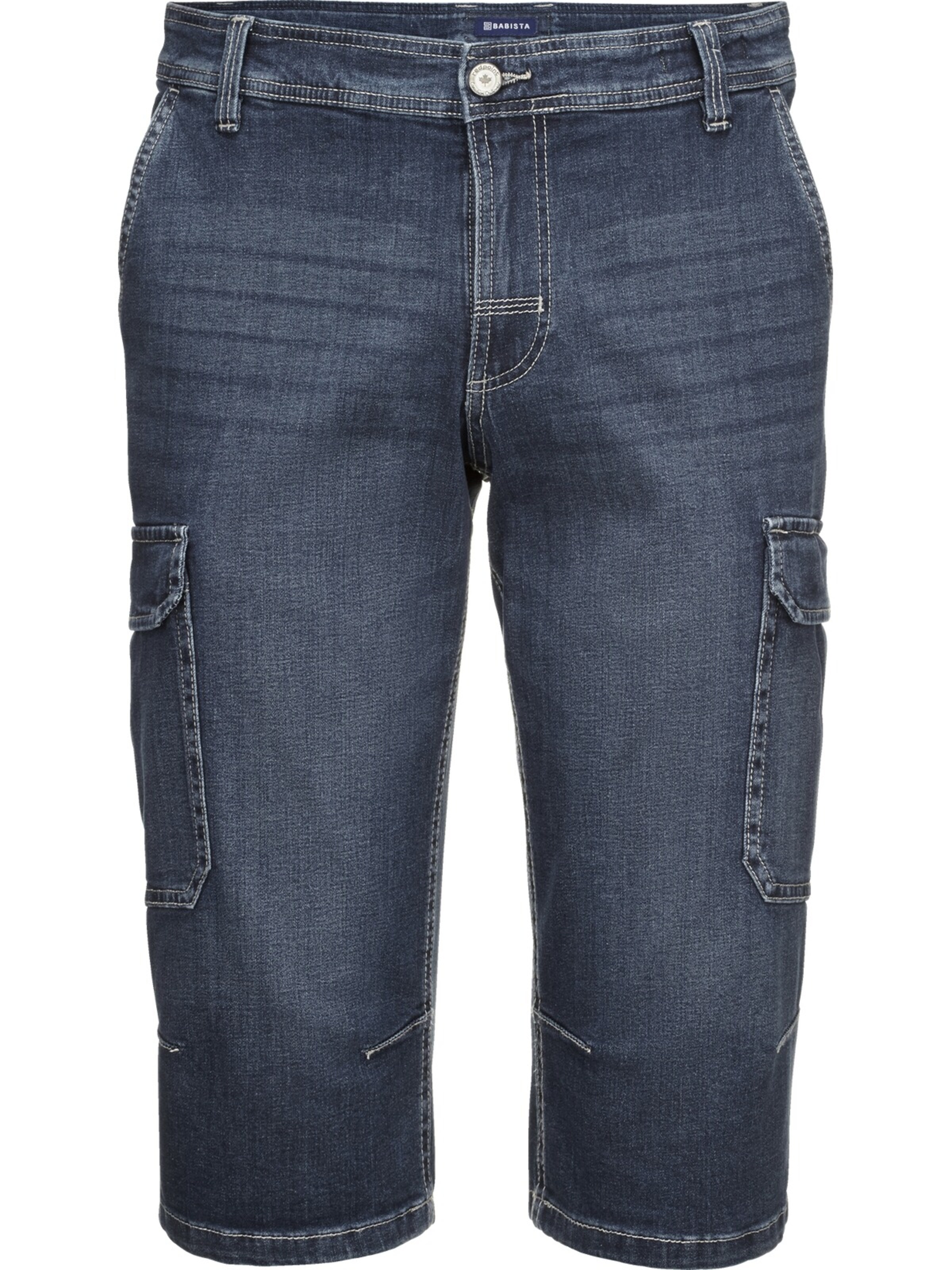 BABISTA Regular Bermuda in Blau: Vorderseite