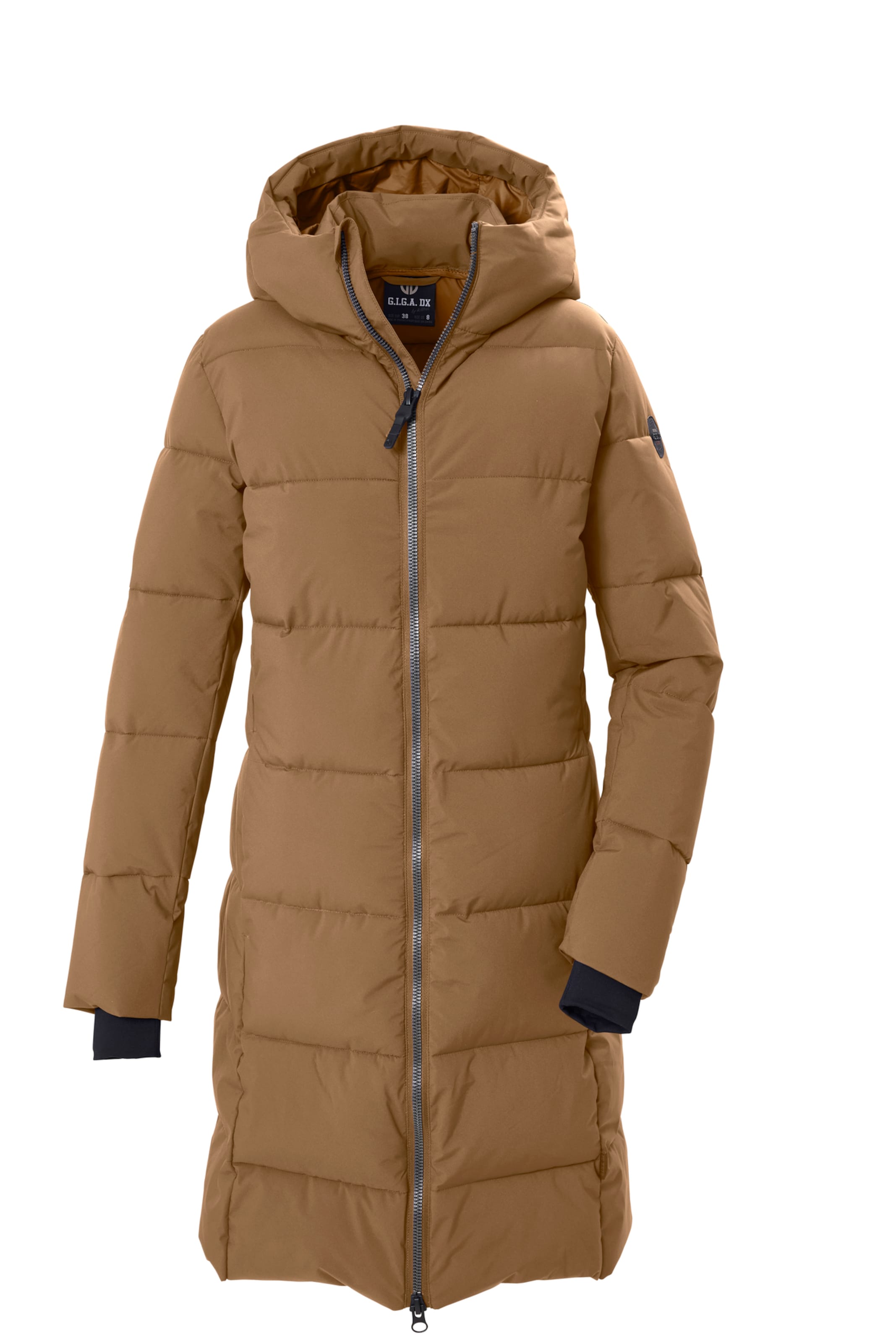 G.I.G.A. DX by killtec Winter Coat in Beige: front