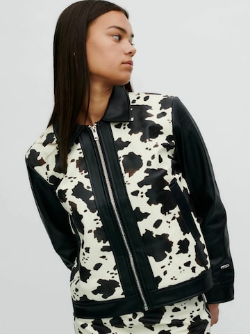 Résumé Přechodná bunda ' FurgusRS ' – černá: přední strana