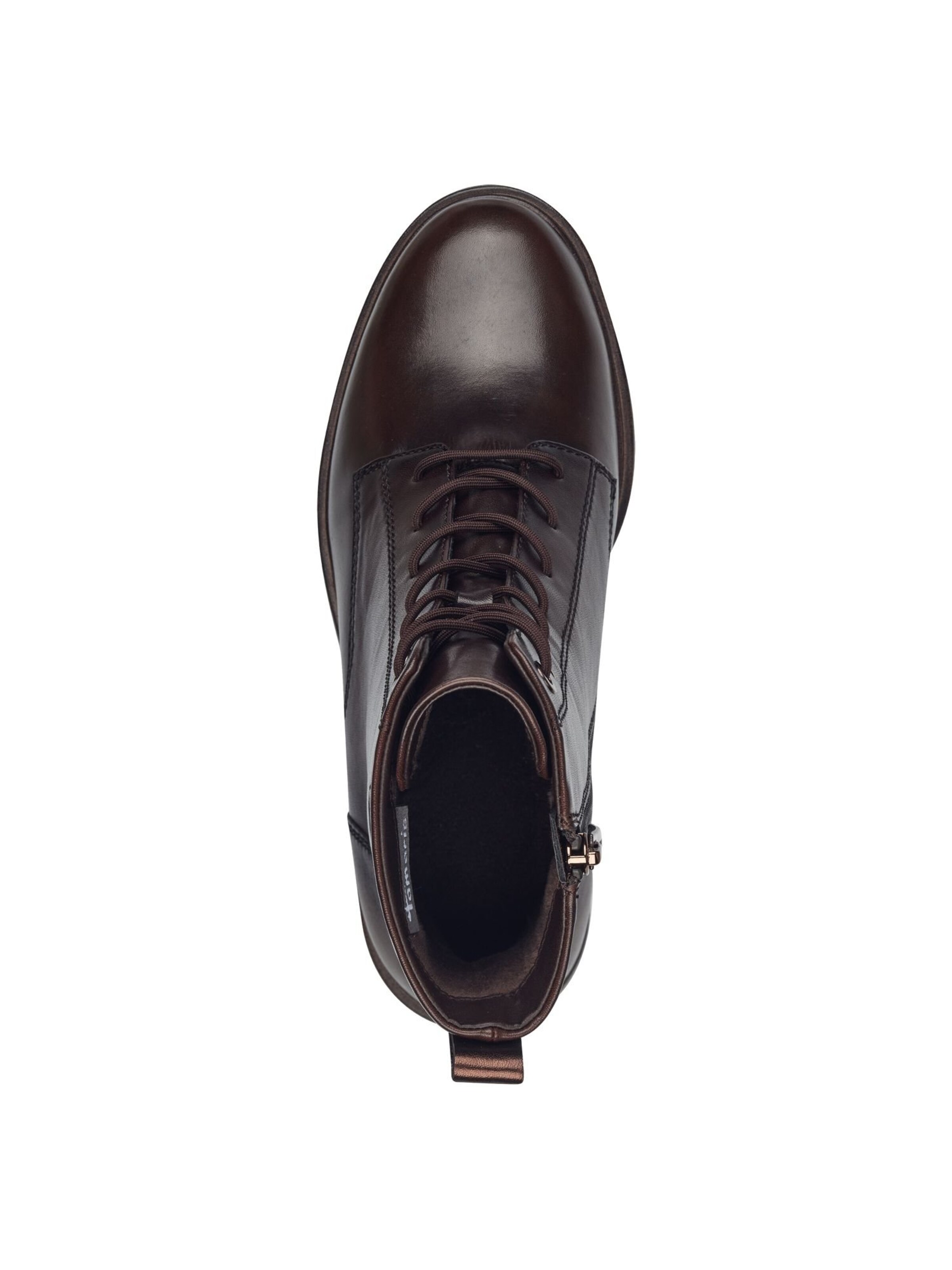 Tamaris - Botim com fivela em castanho