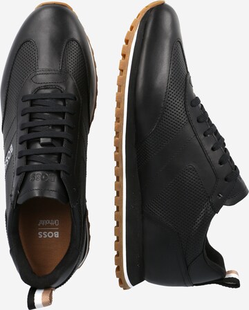 BOSS Black Sneaker 'Parkour' in Schwarz